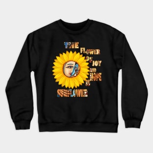 Beautiful Sunflower Crewneck Sweatshirt